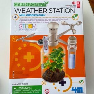 COPY - 4M Mini Weather Observatory kit. Kids Science STEM
